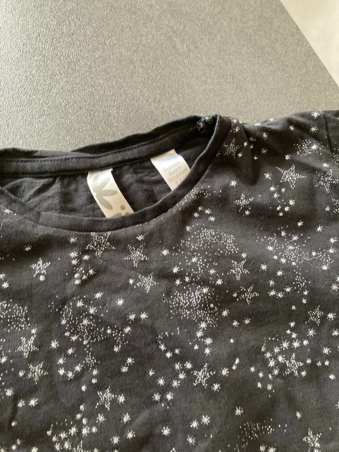 Lot ensemble tunique haut vêtement enfant fille taille 6 ans - photo numéro 2