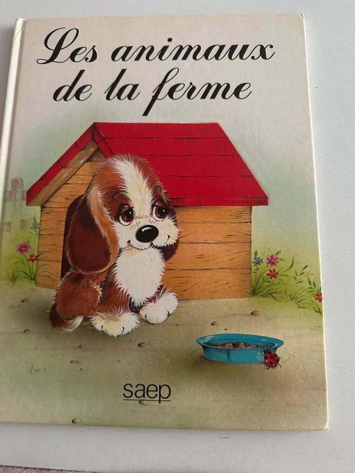 Livre enfant “Les animaux de la ferme” éveil et découverte