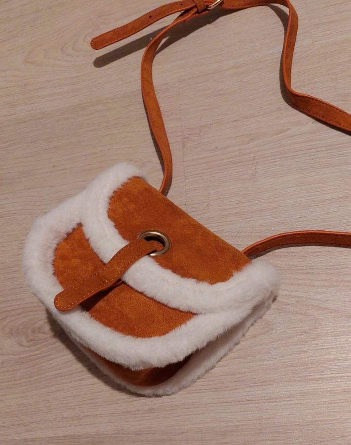 Sac bandoulière fourrure - photo numéro 2