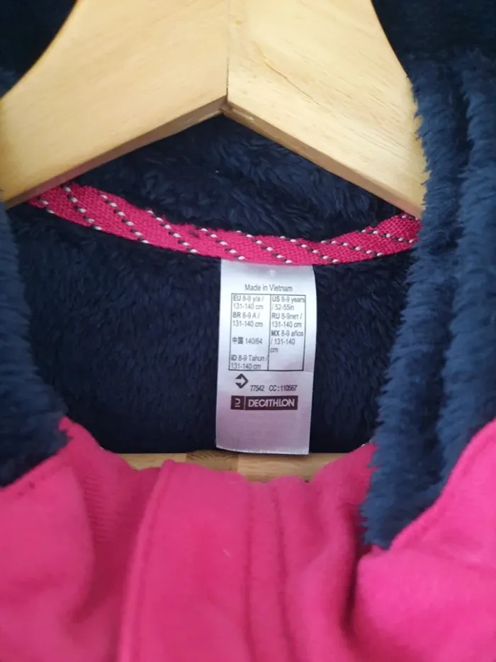 Gilet polaire marine 10 ans - photo numéro 2