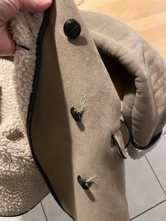 Veste hiver en bouclette - photo numéro 6