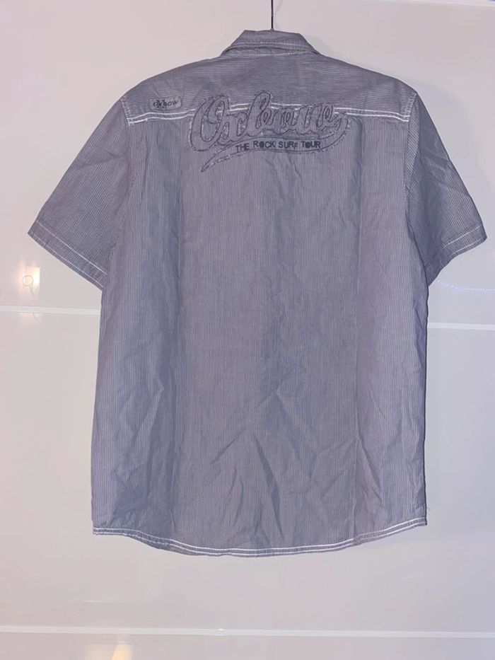 Chemise à manches courtes rayée - photo numéro 6