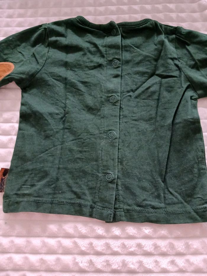 Lot de 2 tee-shirts 9 mois - photo numéro 3