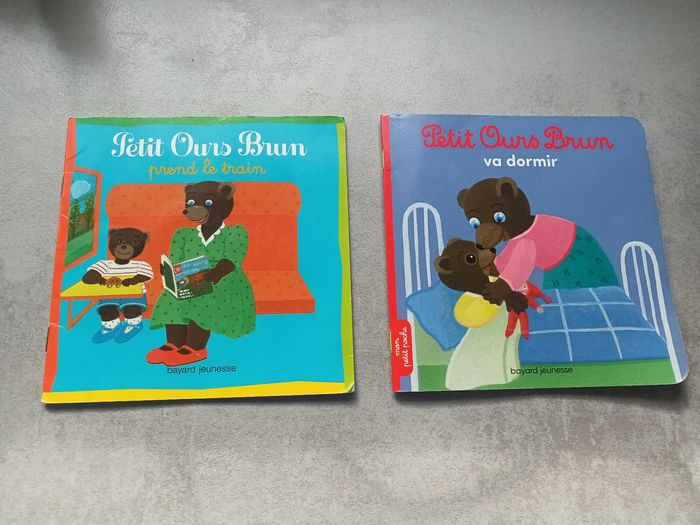 Lot de 2 livres Petit Ours Brun