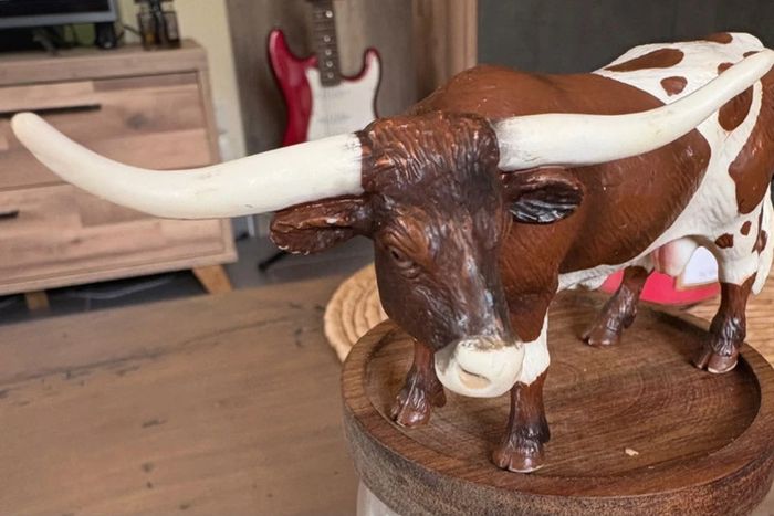 Taureau Texas Schleich Longhorn Bulle 2002 - photo numéro 3