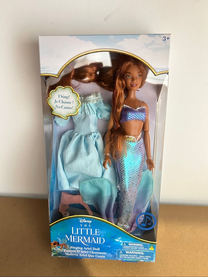 Poupée Disney Ariel La petite sirène qui chante