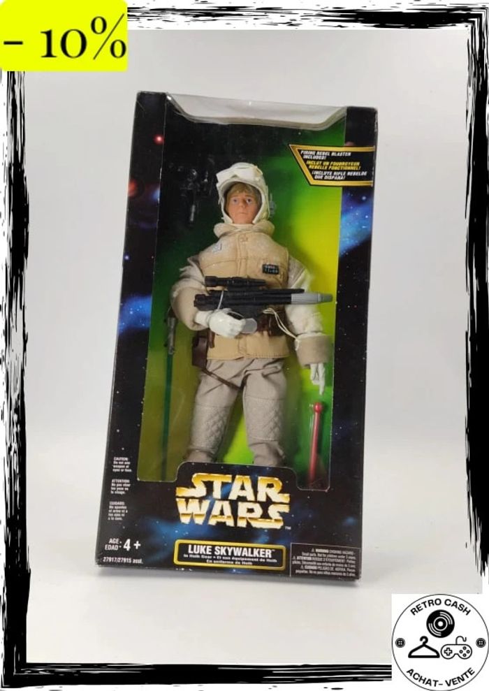 Figurine articulée Star Wars Collection Luke Skywalker Hoth Gear 12 pouces 1997