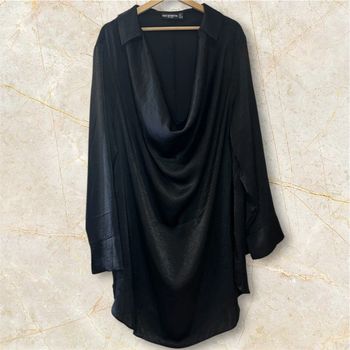 Robe effet satiné