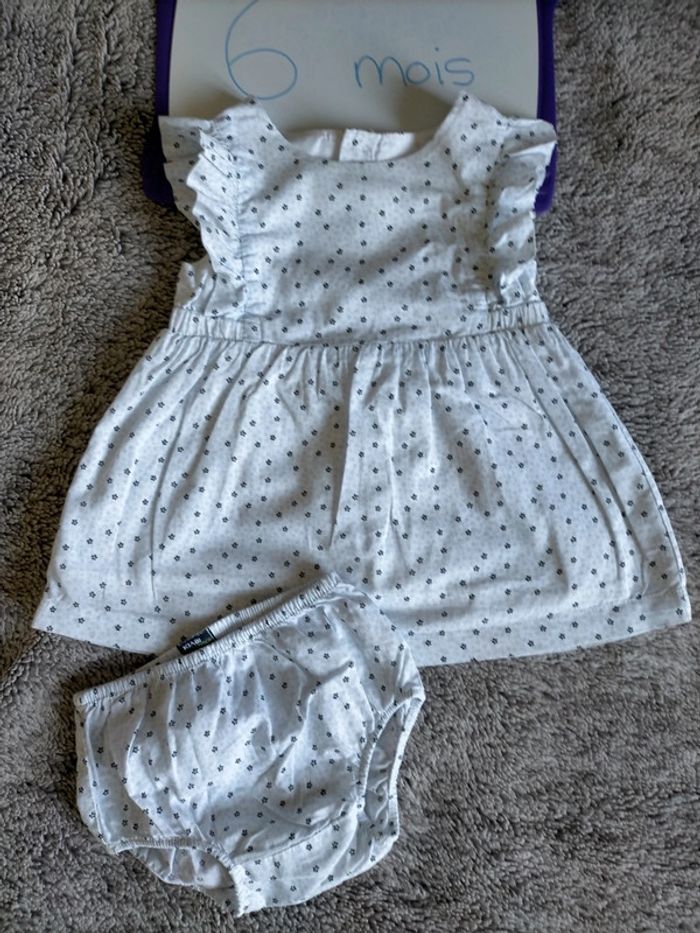 Robe + bloomer 6 mois