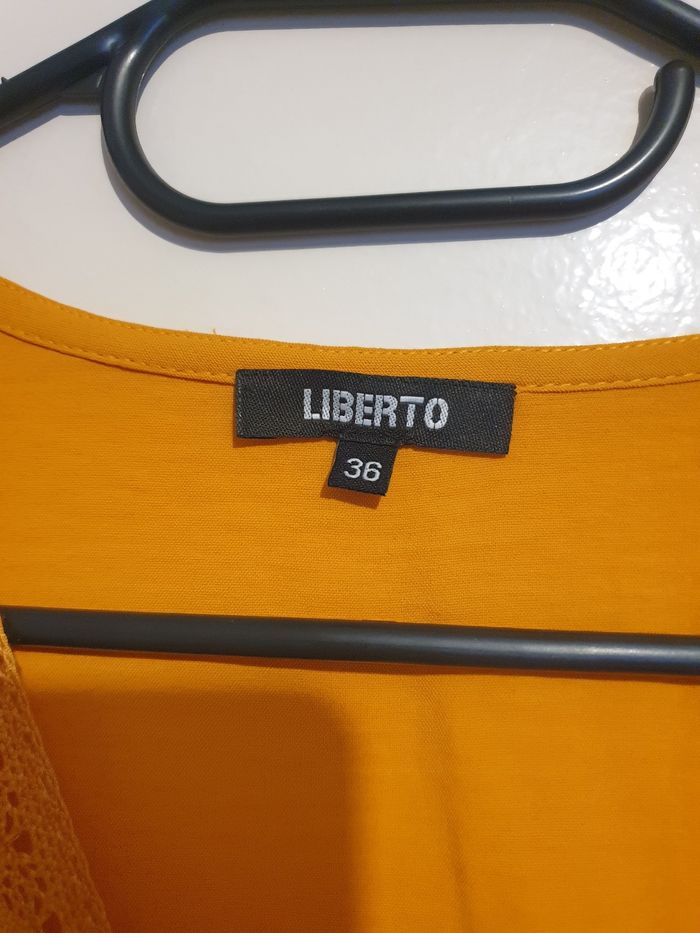 Chemisier LIBERTO orange 🍂 - photo numéro 3