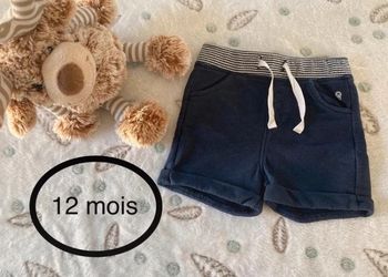 Short 12 mois bébé garçon