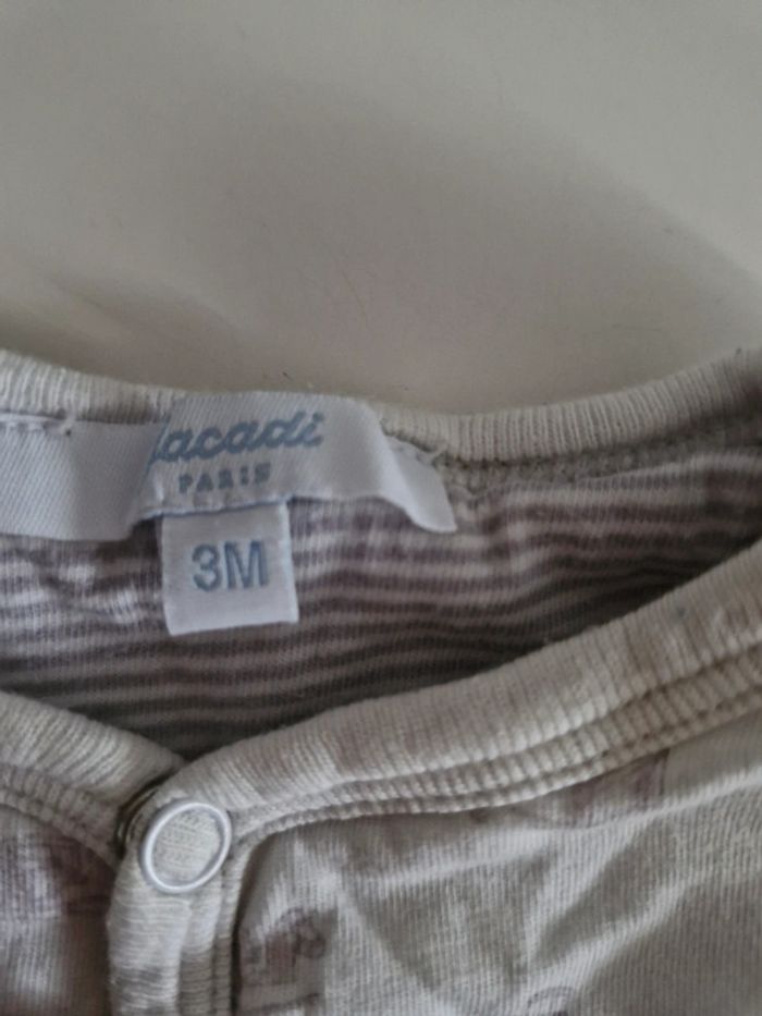 Pyjama 3 mois jacadi - photo numéro 2