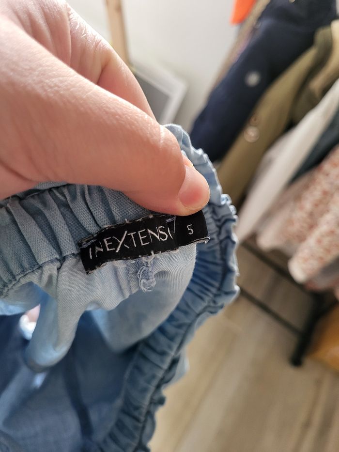 Short jean fluide fille - photo numéro 3