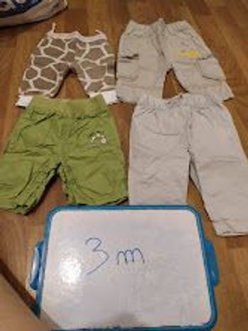 lot pantalons bébé garçon