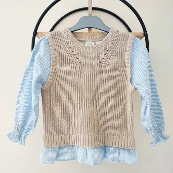 5 6 ans pull bi matière Zara