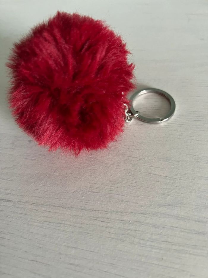 Porte clé pompon - photo numéro 2