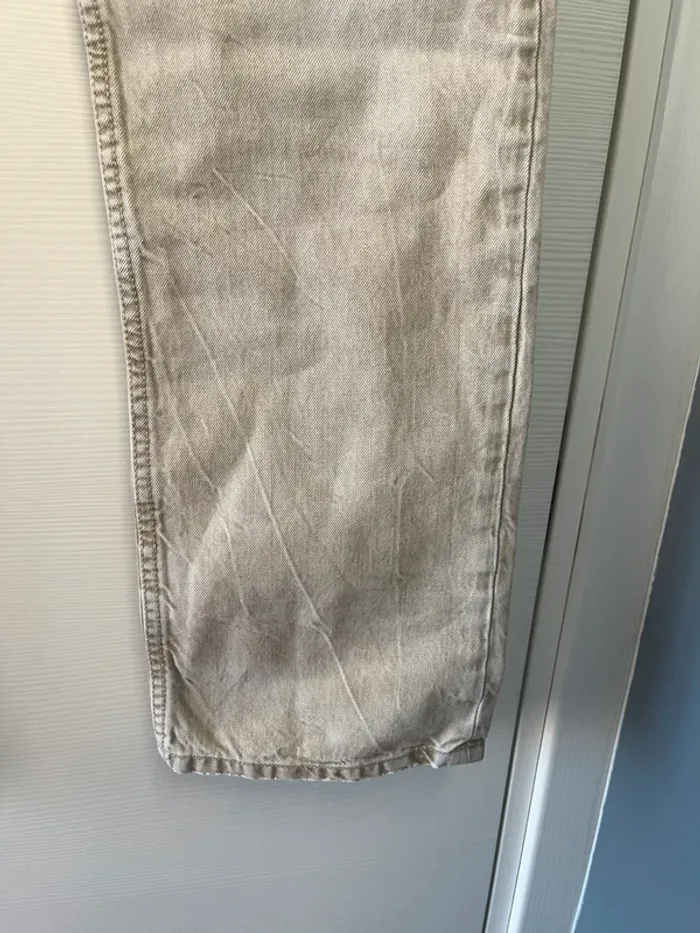 🔹 Jean Beige Effet Délavé et Déchiré – Kaporal 🔹 - photo numéro 5