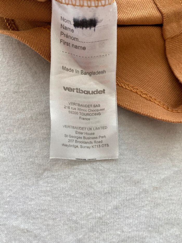 T-shirt / sous-pull col roulé manches longues - 3 ans - Vertbaudet - TBE - photo numéro 5