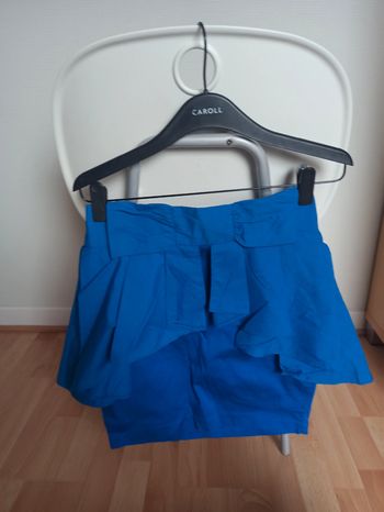 Jupe femme bleu roi atmosphère taille 38