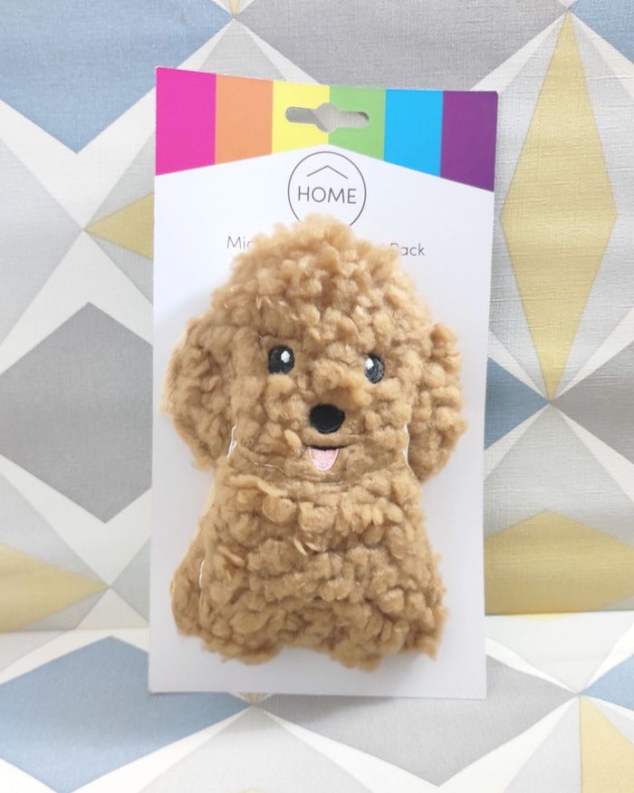 Bouillotte Micro-ondable Peluchée petit chien