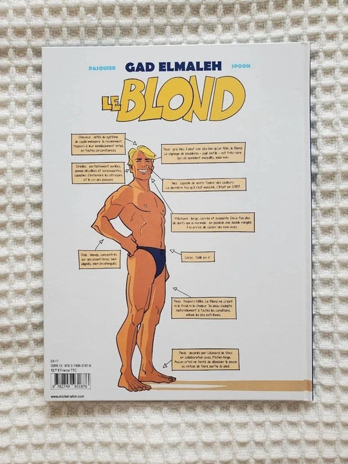 Bande dessinée Le Blond Gad Elmaleh - photo numéro 2