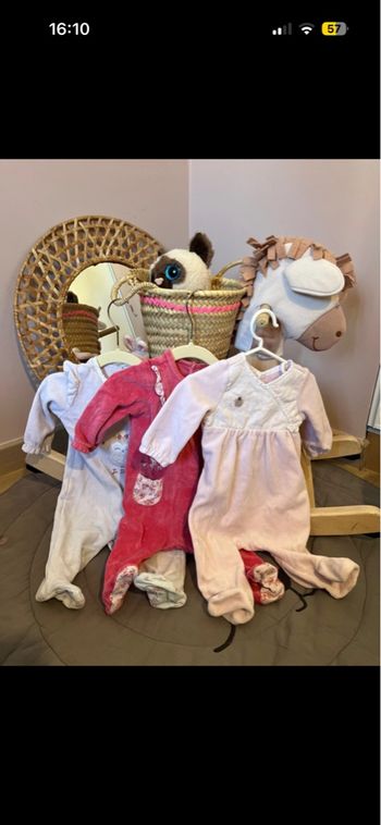 Lot Pyjama sergent major taille 3/6mois