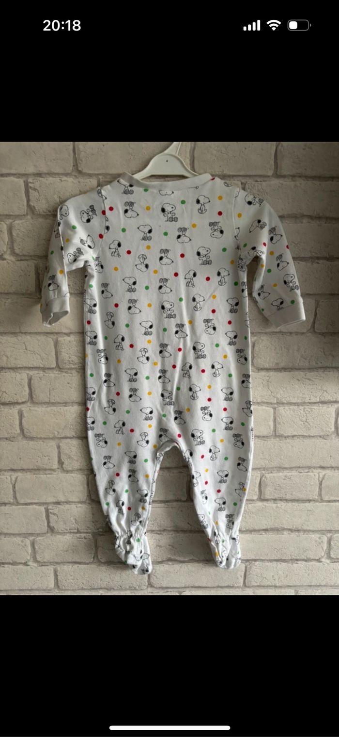 Pyjama H&M taille 4 - 6 mois - photo numéro 2
