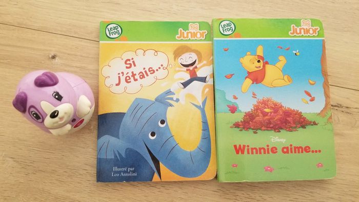 Lecteur Leap frog violette 2 livres - photo numéro 2