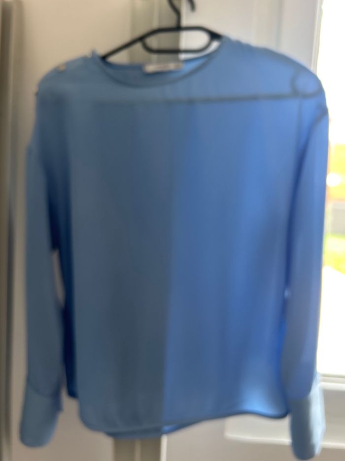 Blouse bleu ciel
