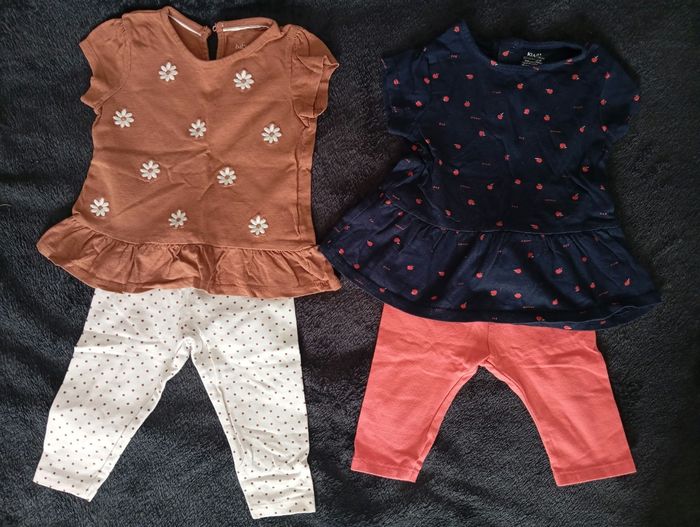 Lot vêtements bébé fille taille 9 mois (74 cm) - photo numéro 1