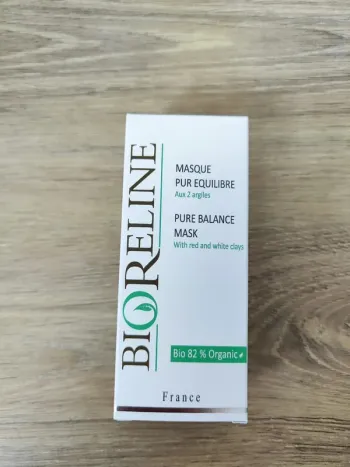 Bioreline masque pur équilibre aux 2 argiles 50 ml  à utiliser  6 mois après ouverture valeur 37