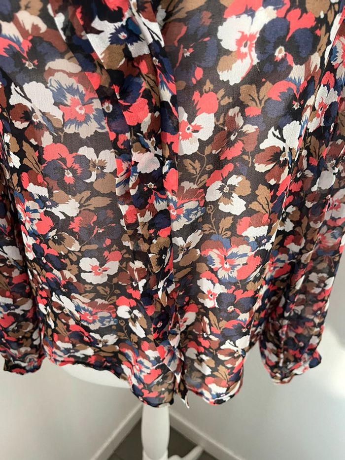 Blouse à fleurs sinequanone M - photo numéro 2