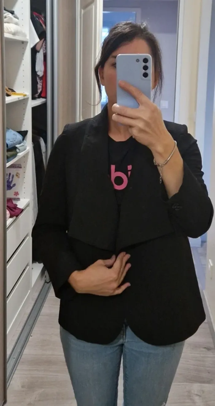 Veste habillée noire - photo numéro 8