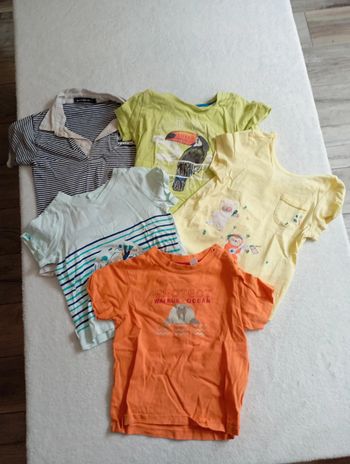 Lot de 4 tee shirt taille 18 mois