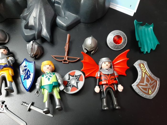 Playmobil knights 4147 CompacSet Chevaliers Dragons + 2 chevaiers - photo numéro 3