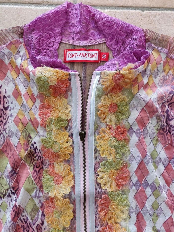 Veste légère à motifs - photo numéro 3