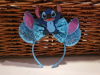 Serre tete oreilles ears Disney Stitch a paillettes bleues