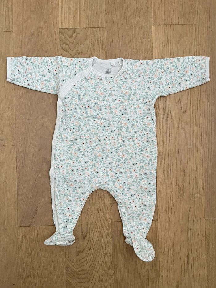 Pyjama petit bateau fleuri