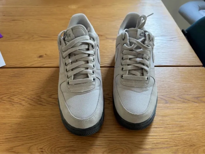 Nike Air Force 1 '07 chaussures homme basket gris noir état neuf utilise 3 fois - photo numéro 3