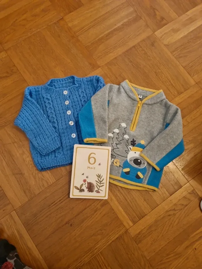 Lot 2 pull chaud hiver