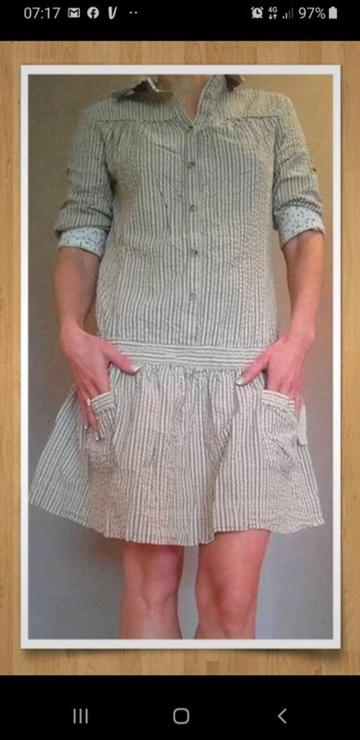 Mini robe été Mango femme taille 38 jupe sexy et classe