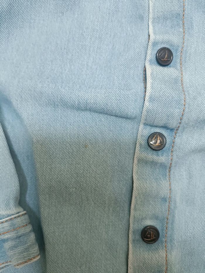 Chemise en jean Petit Bateau - photo numéro 3