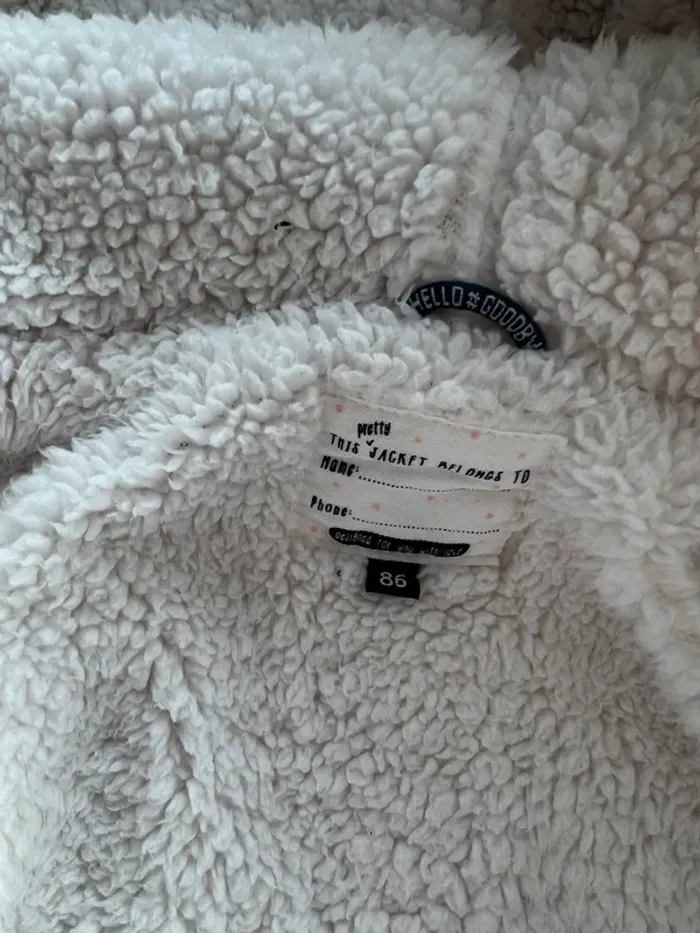 Manteau fille C&A 18 mois - photo numéro 4