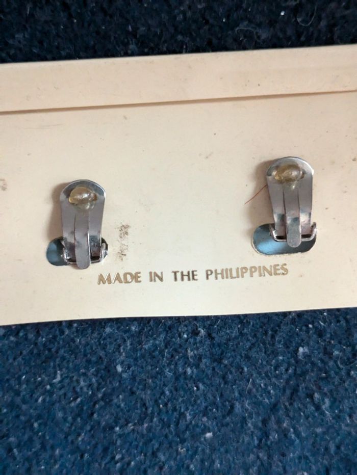 Clips vintage peints a la main - photo numéro 3