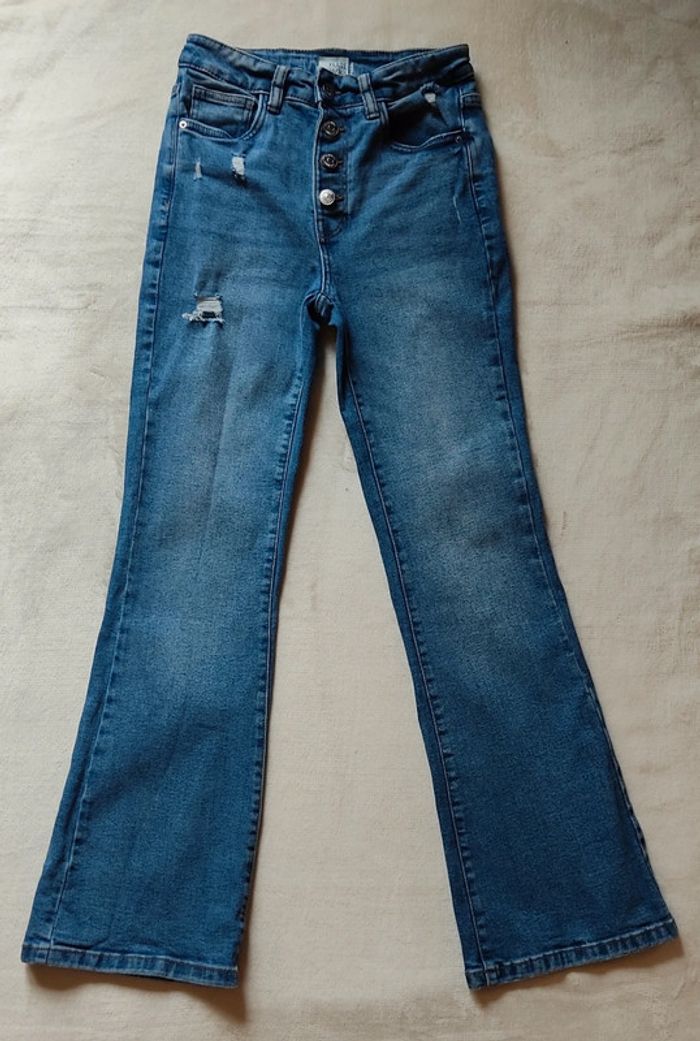 Jean flare/évasé Kiabi bleu taille 36