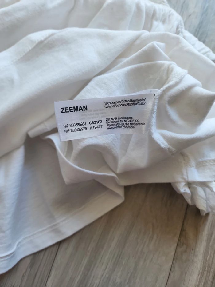 Robe sans manches broderie anglaise blanche 92cm - photo numéro 10