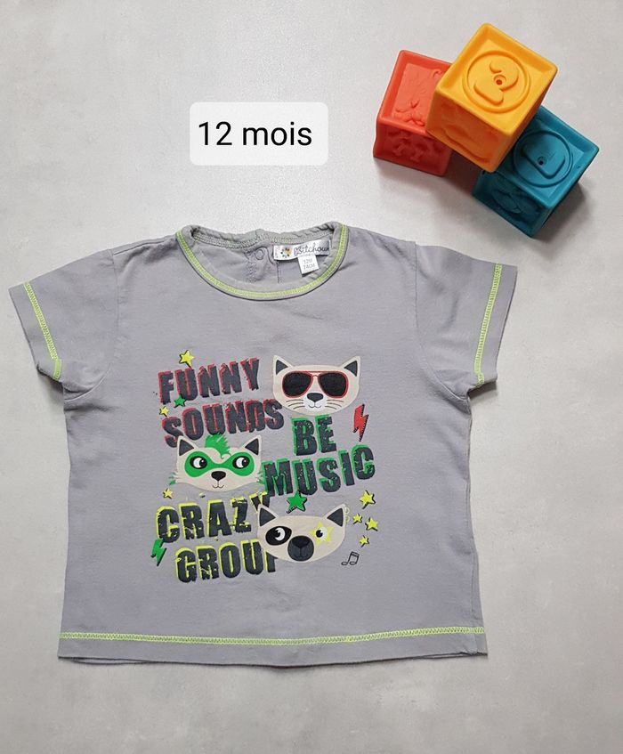 T-shirt kitchoun 12mois