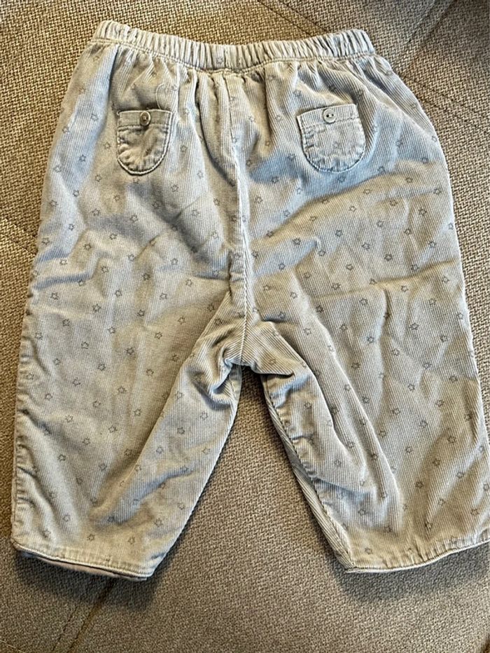 Pantalon velours gris - photo numéro 4