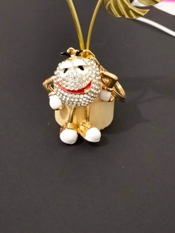 Porte clé bijou de sac M et M's Neuf avec strass