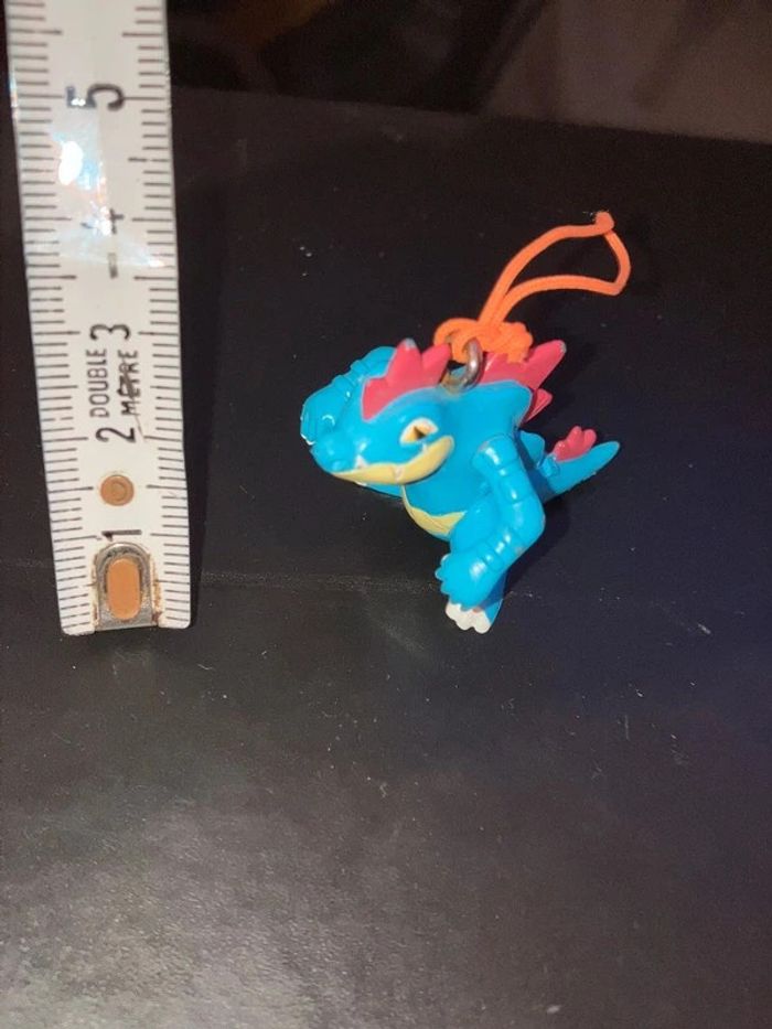 Mini Figurine/Strap Pokémon Aligatueur Feraligatr - photo numéro 4